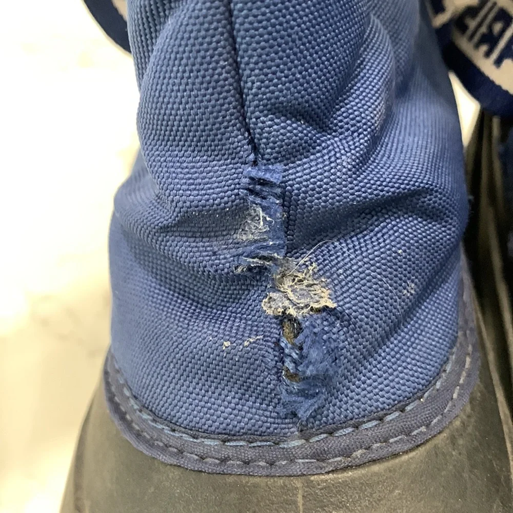 Polaris Blue Rain Snow‎ Duck Like Kids Boot. Size 3